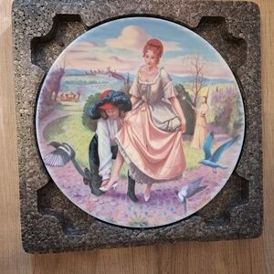 1983 Bradex Cinderella Morals of Perrault Vintage Plate